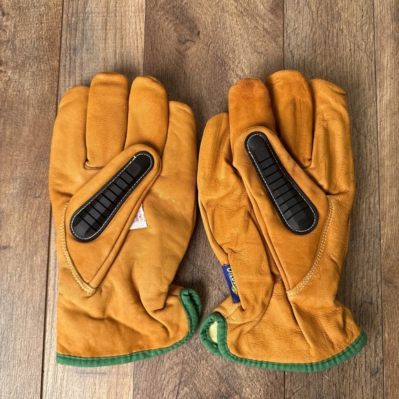 Work Gloves OILBLOC Endura Phillips 66 Leather ANSI A4 Cut-Resistant SZ XL - Picture 2 of 6